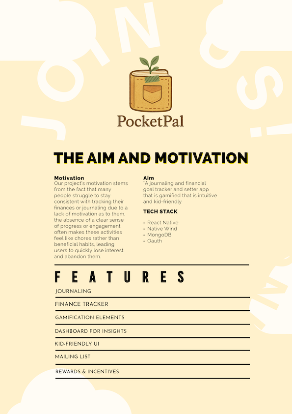 Click to view an enlarged version of this image. Team's Poster Link is not in image form