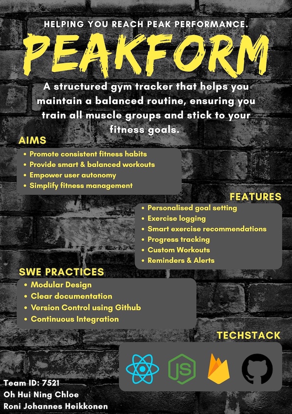 Click to view an enlarged version of this image. Team's Poster Link is not in image form