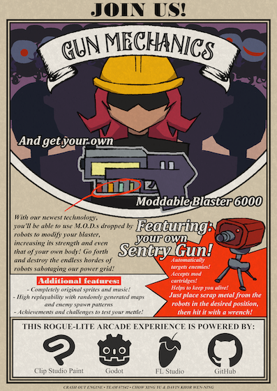 Click to view an enlarged version of this image. Team's Poster Link is not in image form